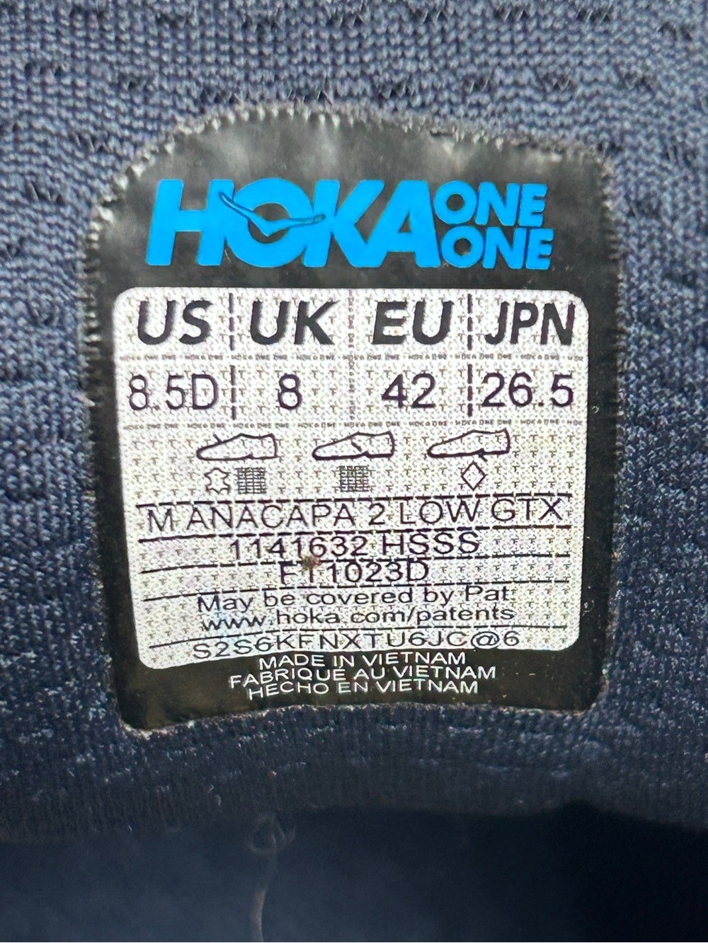 HOKA - Men’s Anacapa 2 Low GTX “Hot Sauce” 8.5 - Picture 8 of 10